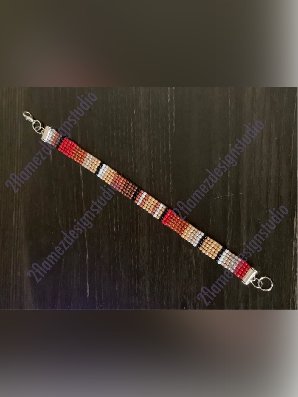 Handmade Blanket Seed Bead Bracelets - 2 colors